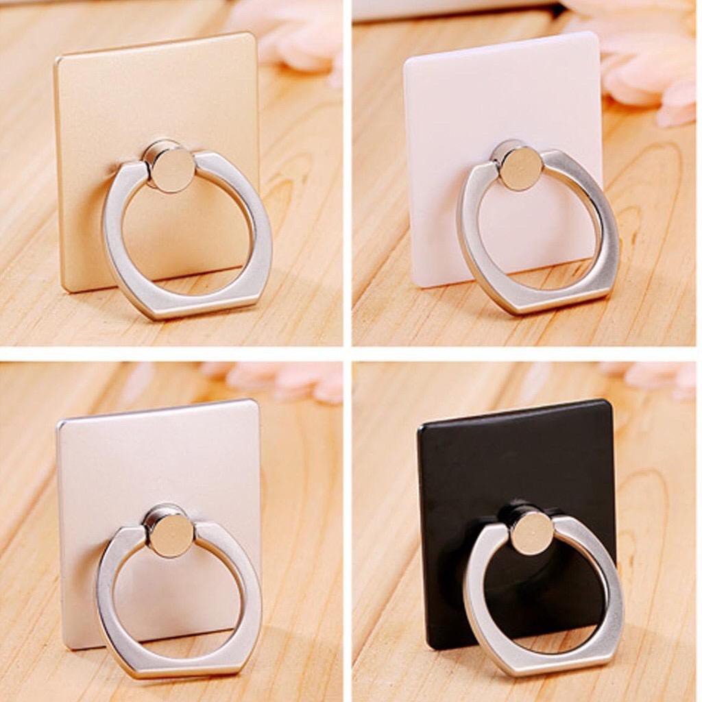 iRing Cincin Pegangan HP Ring Holder Handphone Metal Stand Dudukan Jari Tempel Universal 360 Derajat, Aksesori Smartphone untuk iPhone Android Tablet, Grip Ponsel Slim Minimalis sebagai Penyangga Meja - Gambar 7