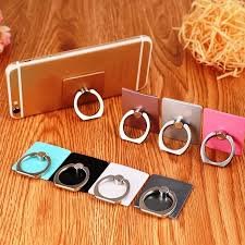 iRing Cincin Pegangan HP Ring Holder Handphone Metal Stand Dudukan Jari Tempel Universal 360 Derajat, Aksesori Smartphone untuk iPhone Android Tablet, Grip Ponsel Slim Minimalis sebagai Penyangga Meja - Gambar 6