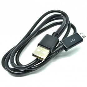 Kabel Data Micro USB 1 Meter Fast Charging Charger HP Android Samsung Oppo Vivo Xiaomi Realme Kabel Charger Android Pengisian Cepat Transfer Data Stabil Awet Kuat Anti Putus High Speed USB Cable Micro Berkualitas Premium Gaming Friendly Murah - Gambar 3