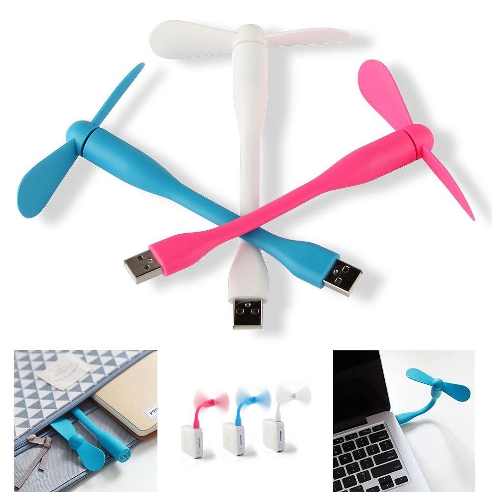 Kipas Angin Mini USB Portable Flexible Stick Bending Gagang Lentur Kipas USB Kecil untuk Laptop PC Powerbank dan Perangkat dengan Port USB Angin Halus Praktis Ringan Mudah Diarahkan untuk Bekerja dan Travel - Gambar 4