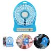 Kipas Angin Fan Mini Portable USB Non Power Bank Recharge - Gambar 2