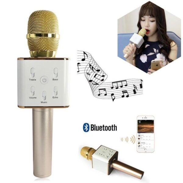 Q7 Mic Bluetooth Wireless KTV Portable Microphone