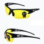 Kacamata Siang Malam Night Vision Sport Polarized Anti Silau UV Protection untuk Berkendara Olahraga Lari Sepeda Memancing Outdoor Malam Hari Aman dan Nyaman