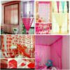 Tirai Benang Pintu Dan Jendela Cantik Motif LOVE - Gambar 3