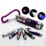 Gantungan Kunci UV LED Laser Pointer 3 in 1 Senter Mini Money Detector Alat Deteksi Uang Palsu Senter Ultraviolet Portable Keychain Multifungsi untuk Cek Uang Asli Flashlight LED Terang Ringan Praktis Gantungan Kunci Motor Mobil High Quality