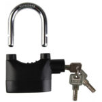 Gembok Alarm Motor Suara Anti Maling Lock Sirene 10mm - APR14 Gembok Alarm Anti Maling Super Kuat Ring Panjang Gembok Motor Pagar Sepeda Cakram Sirine Gembok Alarm Berkualitas Gembok Motor Anti Maling 10mm Kuat Tahan Banting