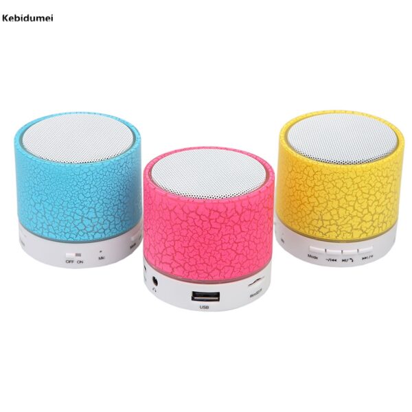 Speaker Bluetooth Portable Mini LED