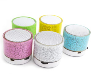 Speaker Bluetooth Portable Mini LED