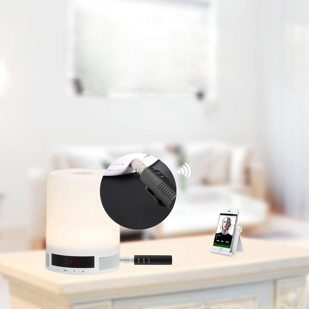 EASYIDEA Audio Bluetooth Receiver 3.5mm BT-450 Wireless AUX Car Kit Adapter Penerima Musik untuk Speaker, Headset dan Stereo Mobil, Bluetooth A2DP 10m dengan USB Mini Charging Portable - Gambar 7