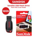 SanDisk Cruzer Blade 16GB Flashdisk USB 2.0 – Flashdisk Sandisk Original, Flash Disk 16GB Kecepatan Stabil, Flashdrive Cruzer Blade 16GB Original Murah, USB Flashdisk Sandisk 16GB untuk Laptop PC Komputer