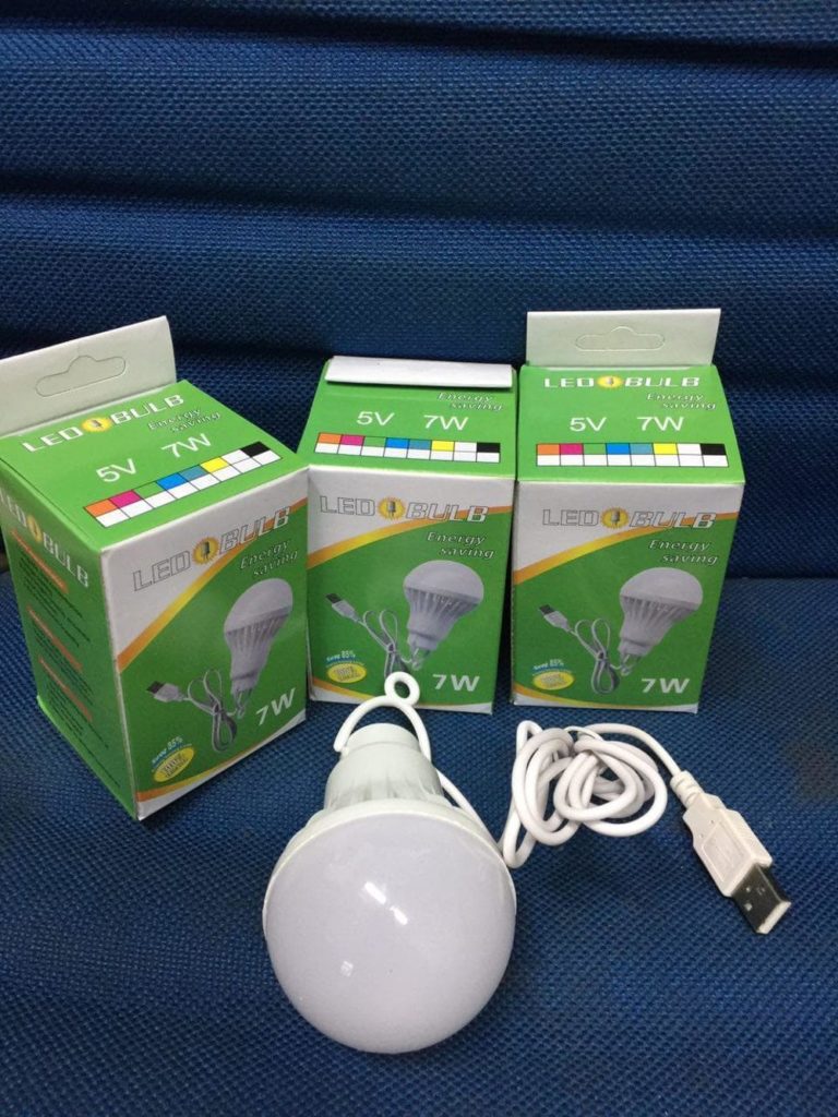  Lampu  USB 7W  Bohlam LED 7 Watt Portable Emergency Jadi Store