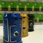 Senter Lampu Lentera Tarik Camping Emergency 5800 Multifungsi Solar Cell