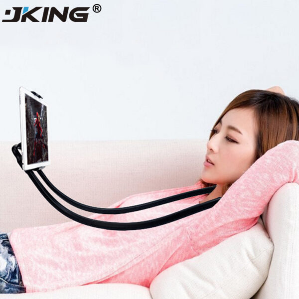 Lazy Hanging on Neck Holder HP Leher  Phone Holder Tongsis/Lazypod/Monopod Leher Kekinian Universal Flexible - Gambar 2