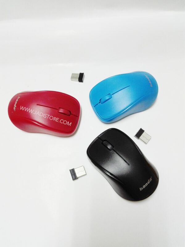 Mouse Wireless Tanpa Kabel Banda BD1100
