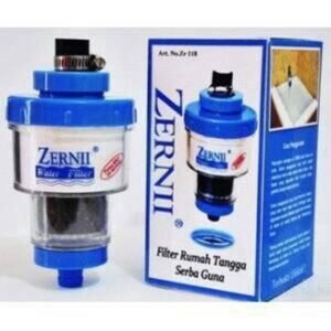 ZERNII Saringan Kran Air Filter Keran Penjernih Air Sumur PAM Wastafel Kamar Mandi Penyaring Kotoran Debu Karat Cacing Bau Praktis Alat Filter Air Rumah Tangga Higienis Material Tebal Kuat Awet Mudah Dipasang Original High Quality Water Purifier Filter - Gambar 5