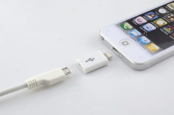 Converter Micro USB To Iphone 5 6 Lighting