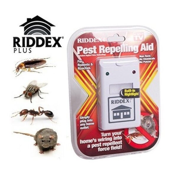 Riddex Ridex Red Pest Repeller Pengusir Tikus Kecoa Nyamuk