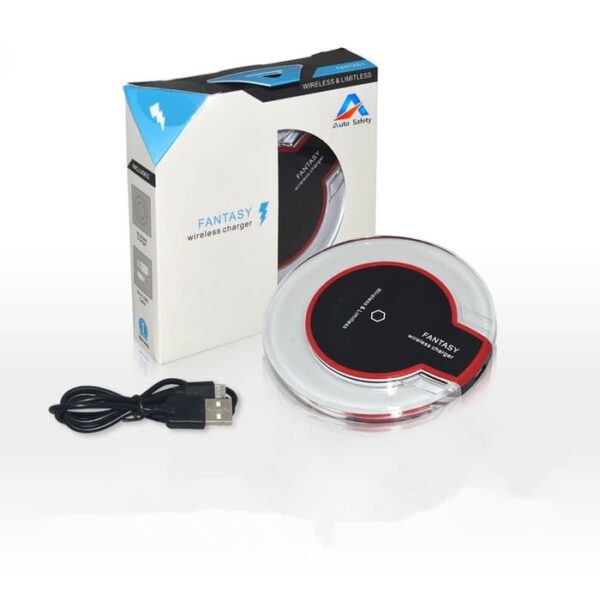 Fantasy Qi Wireless Charger Pad for Android / iOS Charger Tanpa Kabel - Gambar 2