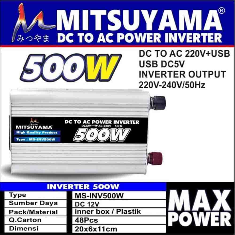 POWER INVERTER MITSUYAMA 500W