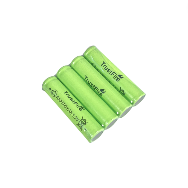 TrustFire Baterai AAA Rechargeable Ni-MH 600mAh 1.2V 1 PCS Button Top DR600 Baterai Isi Ulang untuk Remote TV AC Mainan Jam Dinding Mouse Keyboard Senter Wireless Perangkat Elektronik - Gambar 10
