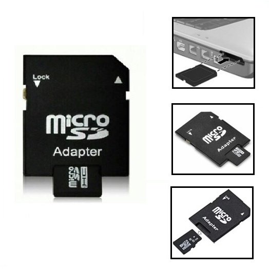 Micro SD to SD Card Adapter Converter Adaptor MicroSD ke SD Card Besar Untuk Kamera DSLR Mirrorless Laptop MacBook Komputer Slot Memory Card Reader Pemindah Data Foto Video Stabil Lock Switch - Gambar 4
