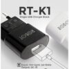 Batok Adapter Charger ROBOT RTK1 RT-K1 K1 Single USB Output