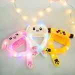 Dancing Bunny Hat LED Topi Karakter Kelinci Telinga Gerak