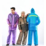 Rain Coat Jas Hujan Jaket Celana Jas Hujan Motor Polkadot UPR