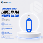 Gantungan Kunci Label Nama Warna Warni Key Ring Tag Name Identification Label Penanda Kunci Rumah Kantor Motor Koper Tas Sekolah Anak Plastik Mika Tebal Kuat Praktis Tulisan Tidak Mudah Luntur Alat Organiser Kunci Murah Berkualitas Awet