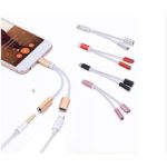 Audio Splitter Converter USB Type C To 3.5mm Jack AUX Headphone