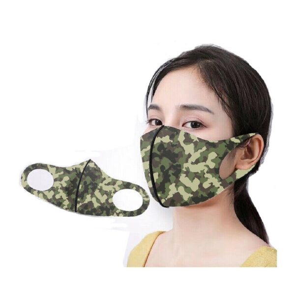 Masker Korea Motif Macan Bahan Scuba Bisa Dicuci Masker Scuba Masker Kain