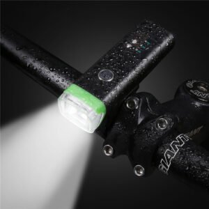 TaffLED HJ-047 Lampu Depan Sepeda LED XPG 350 Lumens 2000mAh Rechargeable Bike Light 4 Mode Bright Low Strobe SOS IPX5 Waterproof Handlebar 22-31.8mm Lampu Gowes Outdoor Touring Malam Penerangan Jalan - Gambar 7