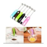 HAND MIXER Mini Portable Pengocok Telur Milk Frother Electric Battery Power Mixer Tangan Praktis Pengaduk Kopi Susu Dalgona Serbaguna Material Stainless Steel Kuat Awet Ringan Mudah Dibawa Kualitas Original Jadi Store Lamongan