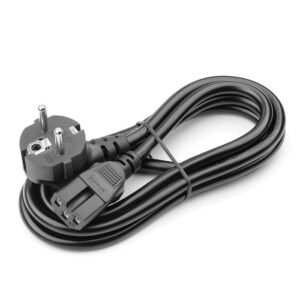 Kabel Power 1.5M Power Cable CPU PC Komputer Power Supply Kabel Power LCD Monitor UPS Proyektor Laptop Komputer Desktop Kabel Listrik Hitam Panjang 1.5 Meter Berkualitas - Gambar 3
