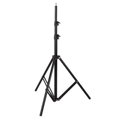 TaffSTUDIO SN303 Tripod Light Stand 3 Section Adjustable hingga 2M Portable Studio Lighting Stand Material Besi dengan Knob Lock Max Load 2.5kg Mount 1/4 Inch untuk Ring Light Lampu Studio Kamera DSLR Phone Holder Softbox Reflektor - Gambar 7