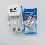 Charger Battery Ces Batere Charger Baterai 2 Slot For AA AAA Doublepow Free 2 Baterai
