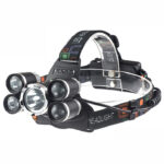 Senter Kepala Headlamp Head Lamp 5 LED Cree XM-L 1T6+4XPE 16000 Lumens