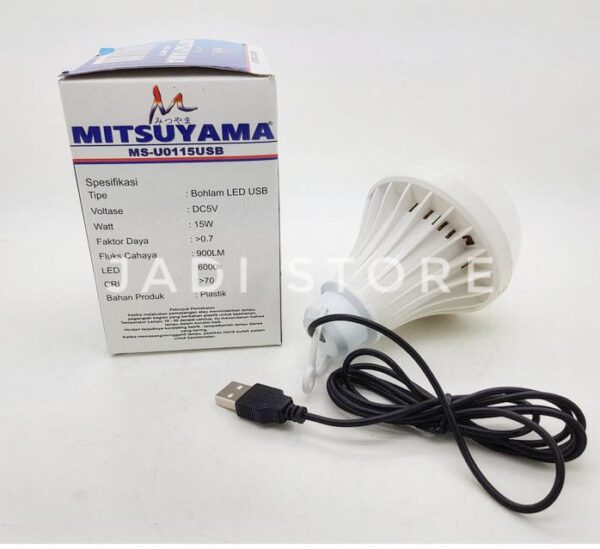 Lampu USB 8w Lampu LED USB Bohlam LED USB Mitsuyama 8w 8 w 8 watt - Gambar 3