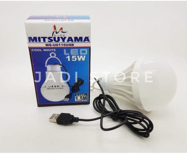 Lampu USB 8w Lampu LED USB Bohlam LED USB Mitsuyama 8w 8 w 8 watt - Gambar 2