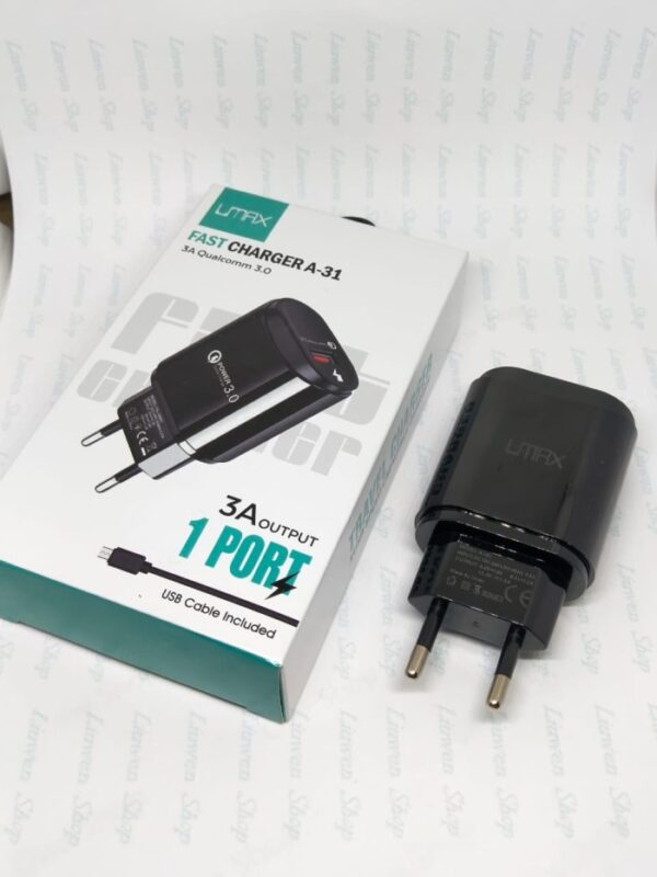 Charger UMAX A31 Charger UMAX Fast Charger A-31 3A Qualcomm 3.0