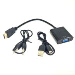 Converter HDMI To VGA With Audio And Power / Kabel / Konektor