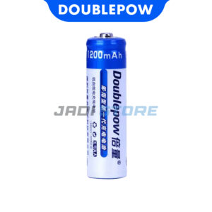 AA 1200mAh Doublepow Baterai Rechargeable AA A2 Ni-MH 1.2V 1200mAh 1 PCS – Baterai Cas Ulang AA NiMH 1200mAh Rechargeable Battery AA Low Self Discharge Batre AA Kamera Mainan Remote Kontrol Lampu Senter Aksesoris Elektronik Pengganti Hemat Energi - Gambar 3