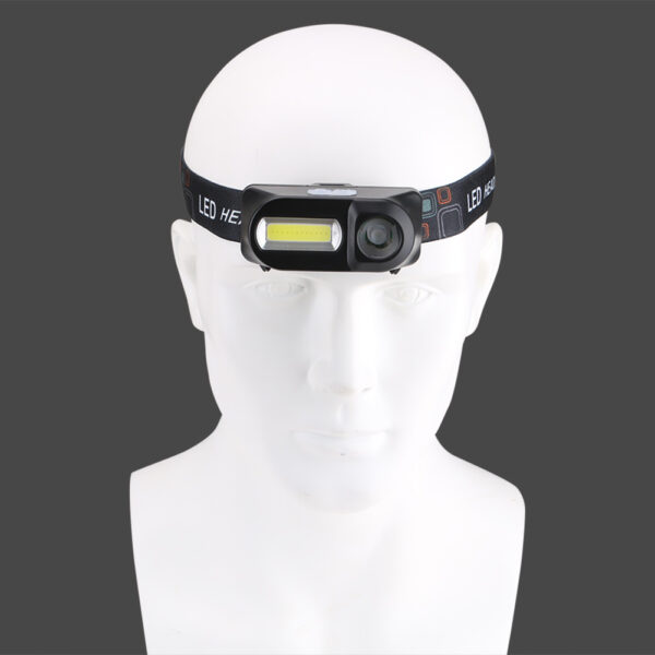 Senter Kepala Headlamp Flashlight Headlight LED 3 Modes COB KX-1804 - Gambar 4