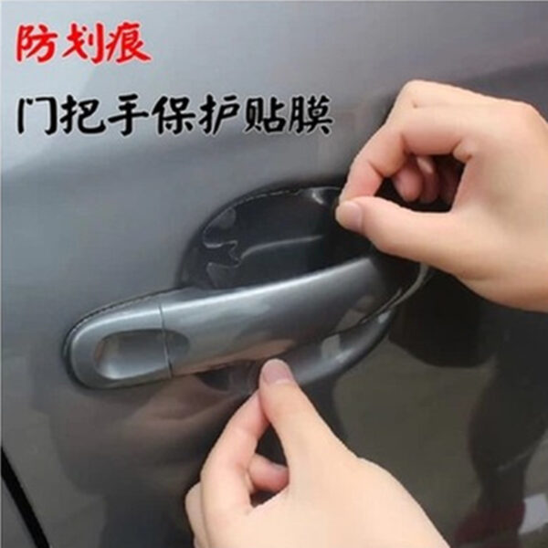 Anti Gores Gagang Pintu Mobil Anti Gores Gagang Mobil Anti Gores Gagang Pintu Stiker Anti Gores Gagang Pintu Mobil - Gambar 2