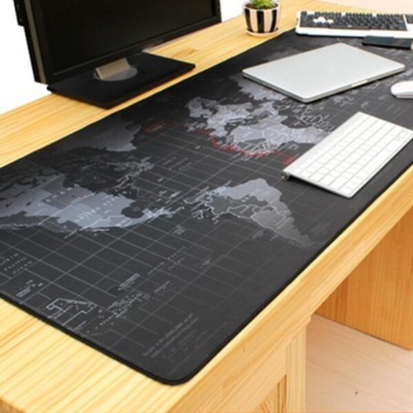 400 x 800 Mouse Pad Mousepad Gaming Desk Mat Motif Peta Dunia 400 x 800 mm 40 x 80cm
