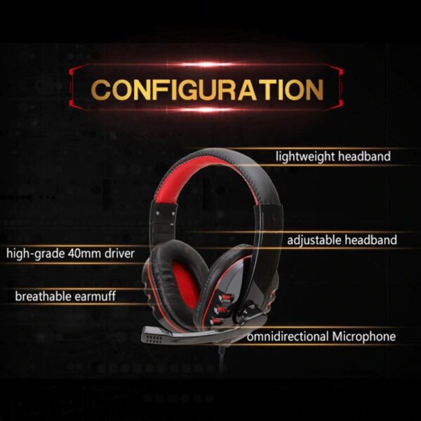 Headphone Gaming Headphone Gaming Murah Head Phone Gaming Head Phone Game Head Phone Gaming Murah Head Phone Gaming Bass - Gambar 4