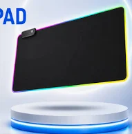 TaffGO RGB-01 Mouse Pad Gaming Besar LED RGB Mousepad XL Desk Mat 80x30cm Alas Mouse Komputer Laptop Anti Slip Mouse Pad RGB Nyala Lampu LED Gaming Setup Mousepad Tebal Halus Untuk Game - Gambar 9