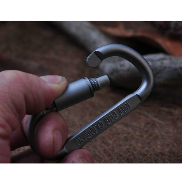 Carabiner Gantungan Kunci Carabiner Alumunium Carabiner Almunium Quickdraw Carabiner Gantungan Tas Aluminium - Gambar 4
