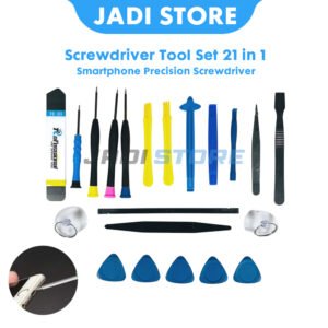 Taffware Peralatan Reparasi Smartphone 21in1 Repair Tools Set TE-03 Obeng Set Lengkap Servis HP Gadget Elektronik Ujung Presisi Multifungsi untuk Teknisi & Pemula Praktis Tahan Lama - Gambar 7