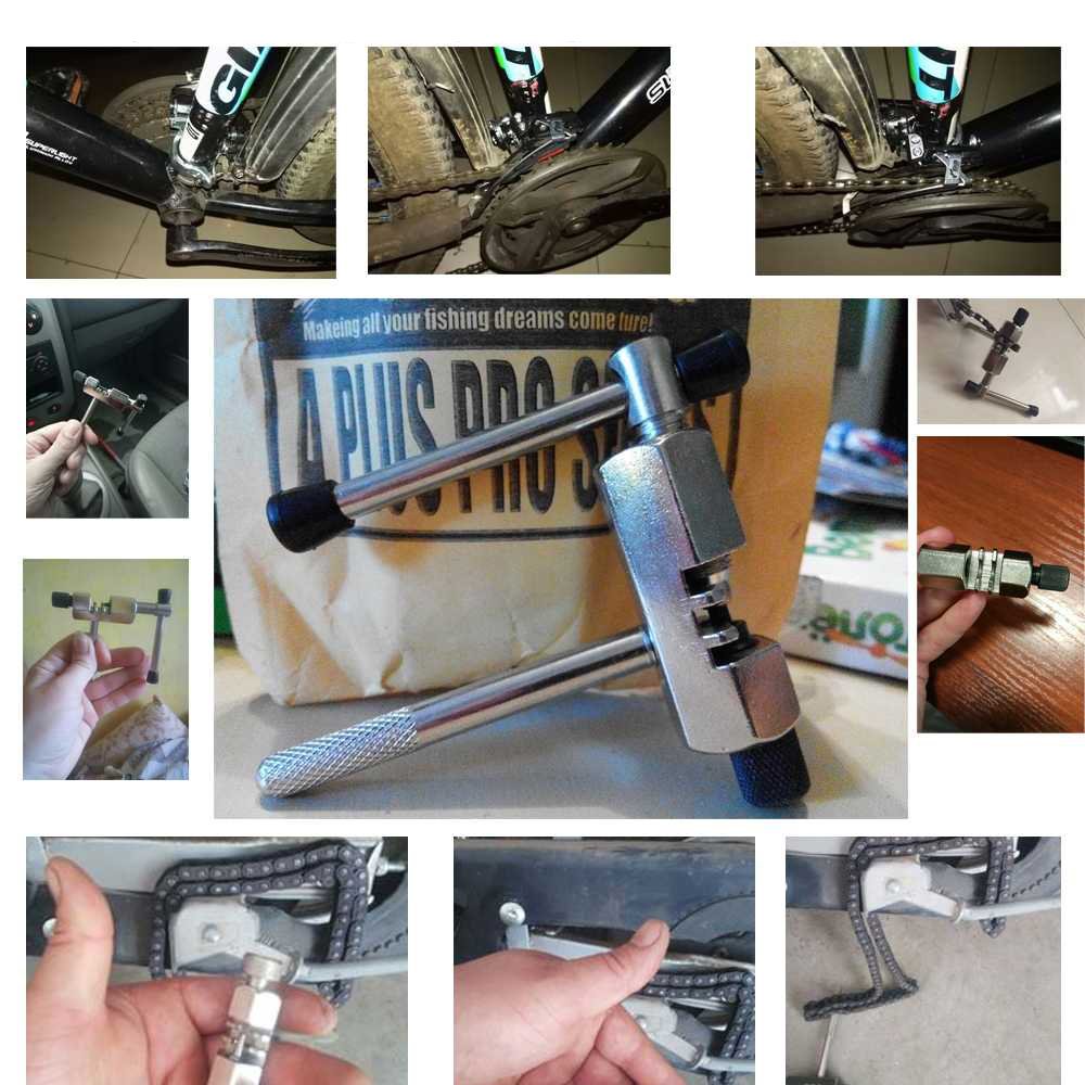 TaffSPORT JLQ-01 Chain Breaker Pemotong Rantai Sepeda Silver Alat Pemutus Rantai Sepeda Portable Material Carbon Steel Kuat Ukuran 82 x 70.5 mm untuk Perawatan dan Pemotongan Rantai Sepeda yang Praktis dan Mudah Dibawa - Gambar 11